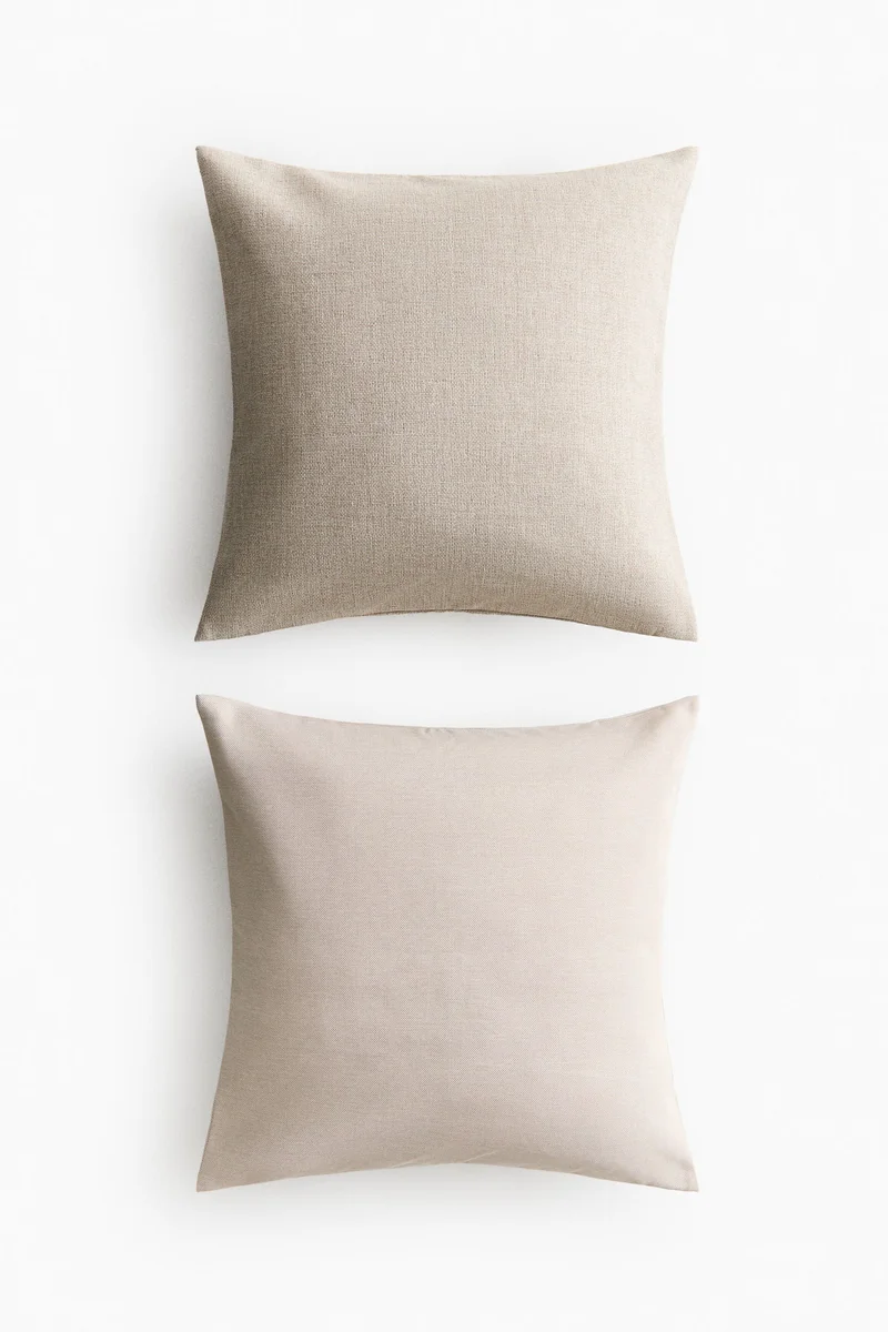 H&M 2-pack outdoor cushion covers