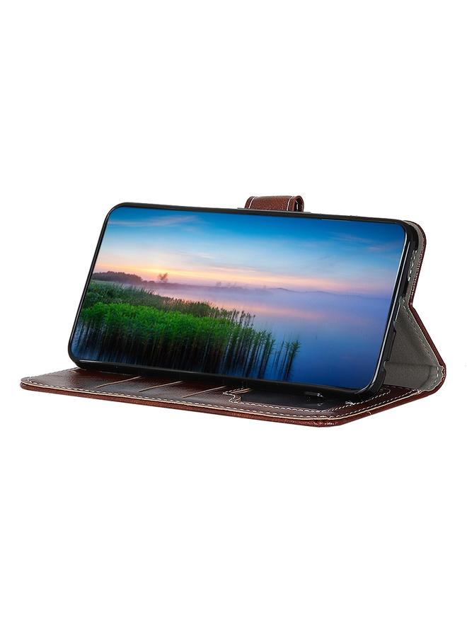 S-TOP Case For Huawei Mate 60 Pro Retro Crazy Horse Texture Horizontal Flip Leather Phone Case - Image 5