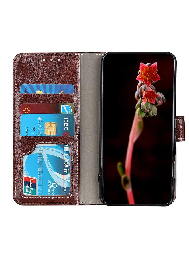 S-TOP Case For Huawei Mate 60 Pro Retro Crazy Horse Texture Horizontal Flip Leather Phone Case - Image 4