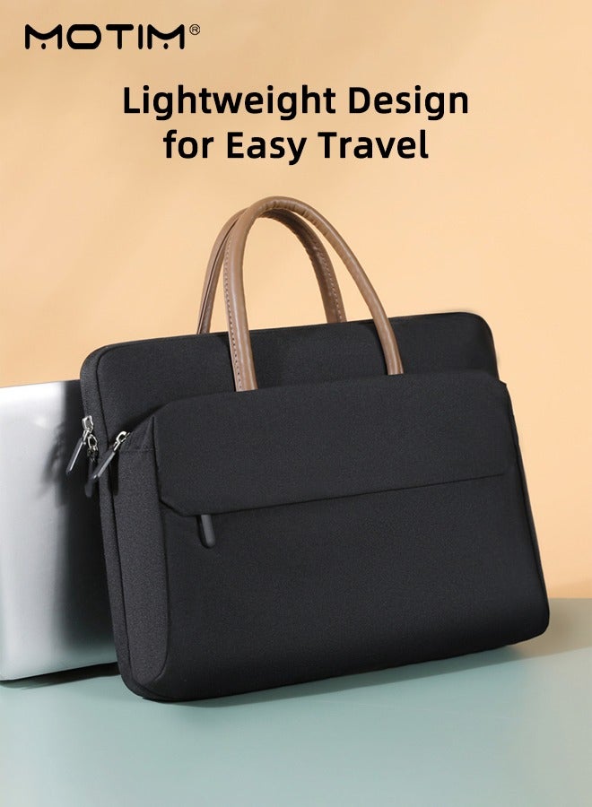 Motim 15-16 Inch Laptop Bag Lightweight Computer Bag for Men or Women, Laptop Briefcase Shoulder Bag for Travel/Business - Image 3