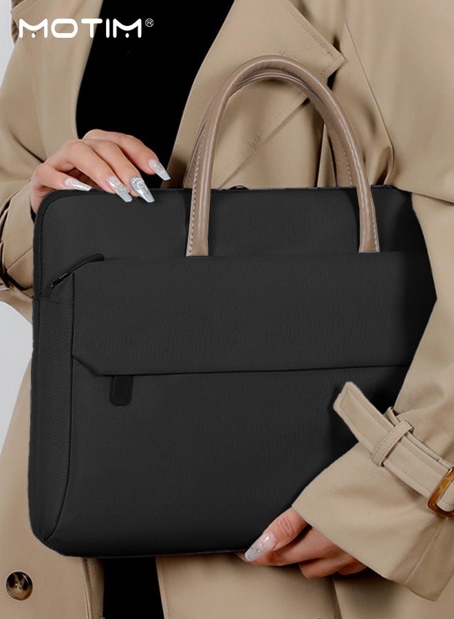 Motim 15-16 Inch Laptop Bag Lightweight Computer Bag for Men or Women, Laptop Briefcase Shoulder Bag for Travel/Business - Image 4