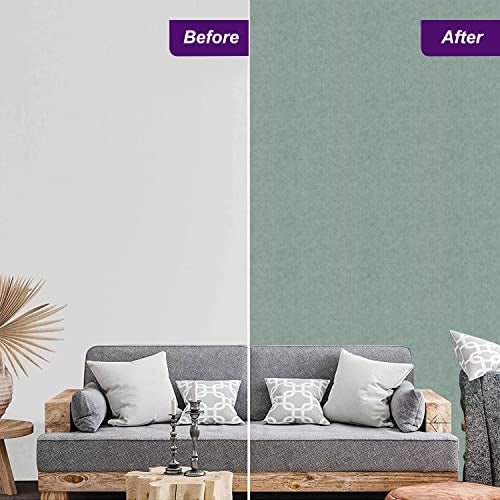 Asian Paints ezyCR8 Green Quiet Refuge Abstract Design Non-Adhesive Wallpaper for Home & Office, Easy Application, Water Resistant, PVC Coated, Interior Décor (53cm x 950cm)| (54 sq. ft. per roll) - Image 3