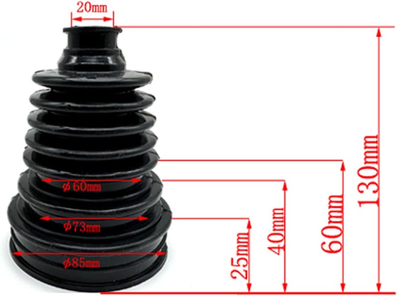 Carmoeignin Small Shaft Universal CV Boot Kit - Image 2