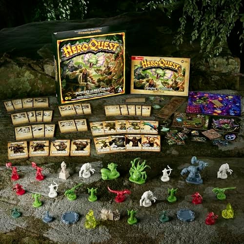 Avalon Hill HeroQuest Jungles of Delthrak Quest Pack | Roleplaying Games | Ages 14+ | 2 to 5 Players | Requires HeroQuest Game System to Play - Image 3