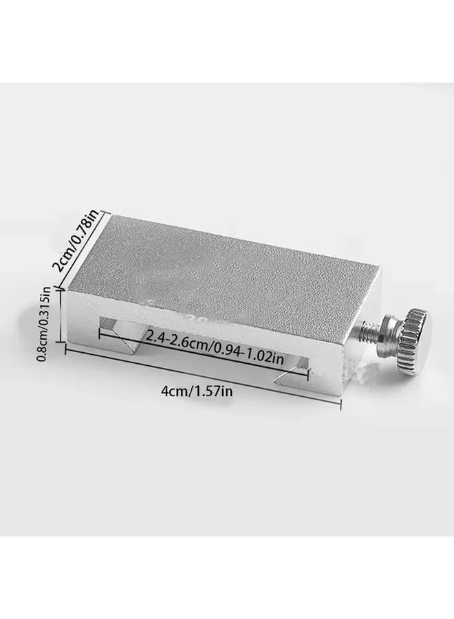 11.81 Inch Ruler Positioning Block Metal Scriber Woodworking Line Marker Limiter - Image 4