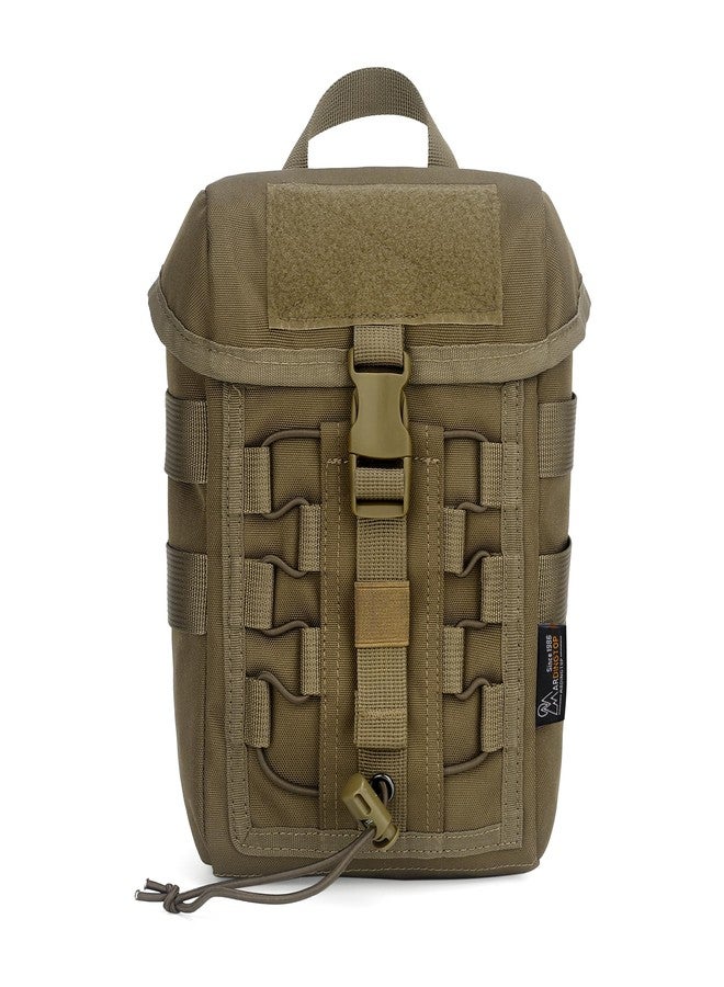 Mardingtop Molle Tactical Drawstring Pouch, Medical Pouch,Adjustable Military First Aid Pouch for Hiking,Camping,Trekking - Image 1