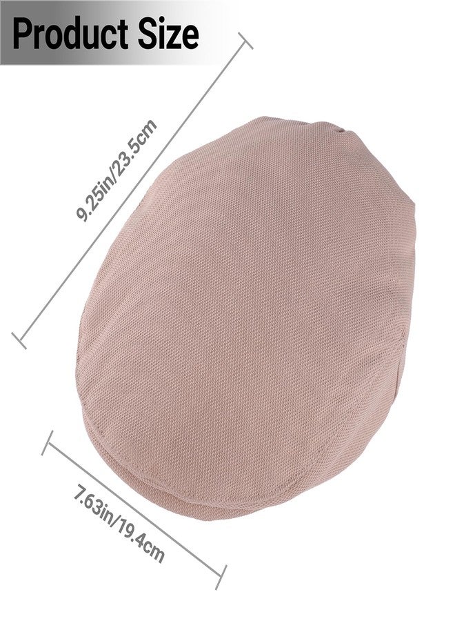 Vikodah Boys Newsboy Cap Kids Flat Visor-Hat Vintage Tweed Cabbie Hats for Girls Boys Pageboy Toddlers Beige - Image 5