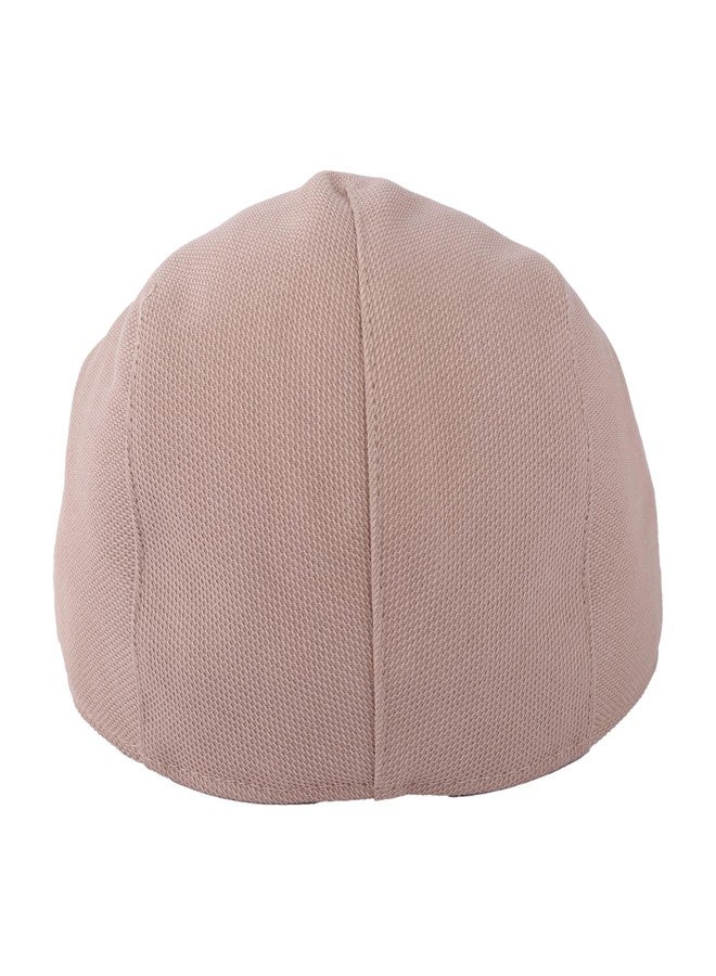 Vikodah Boys Newsboy Cap Kids Flat Visor-Hat Vintage Tweed Cabbie Hats for Girls Boys Pageboy Toddlers Beige - Image 4