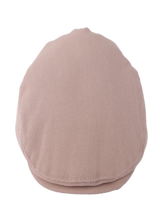 Vikodah Boys Newsboy Cap Kids Flat Visor-Hat Vintage Tweed Cabbie Hats for Girls Boys Pageboy Toddlers Beige - Image 2