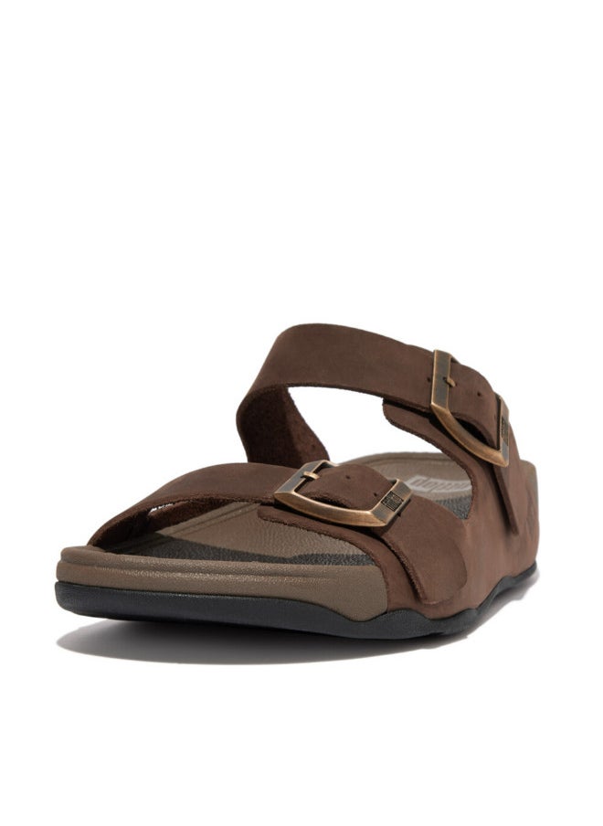 FitFlop - 049-721 Fitflop Men Gogh Moc Buckle Leather GD2-167 Chocolate - Image 1