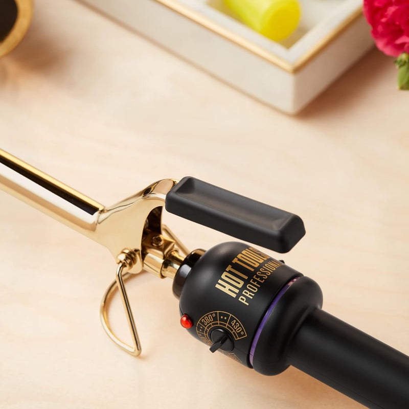 Hot Tools Pro Artist 24K Gold Curling Iron for Long Lasting, Defined Curls (1/2 in) - Image 5