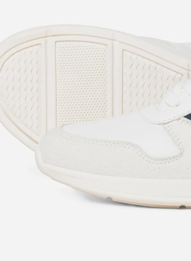 JACK & JONES Logo Detail Lace-Up Sneakers