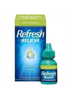 REFRESH Relieva Lubricant Eye Drops, 0.33 Fl Oz Sterile, Packaging may Vary  - Image 1