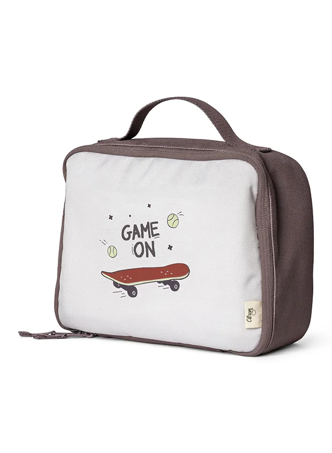 Citron Insulated Square Lunch Bag - Cool Kid - Thermal Bag with Carry Handle