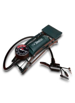 Buster 100PSI 7bar Multi-Purpose Single Foot Pump - olive green  - Image 2