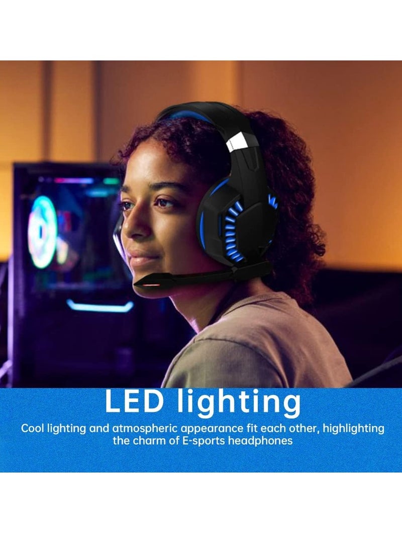Python Fly G2000 PRO Wired Over Ear Gaming Headphones 7.1 Surround Sound Noise Isolating 120-degree Adjustable Mic 40mm Driver - for PC, PS5, Xbox, Mobiles, Tablets, Laptops  - Image 3