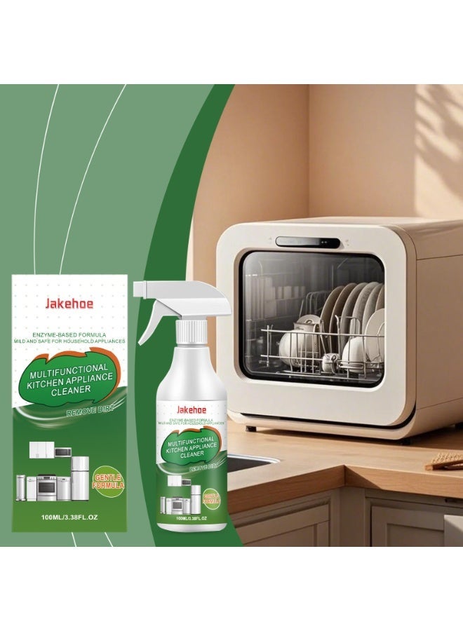 Jakehoe Multi-Purpose Enzyme Foam Cleaner, Multi-Purpose Enzyme Cleaner for Household, Oven, Cooker and Cooker Hood, Powerful Enzyme Foam Cleaner for Kitchen Appliances - Image 3