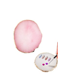 Generic 1 Piece Resin Nail Art Palette Pink  - Image 1