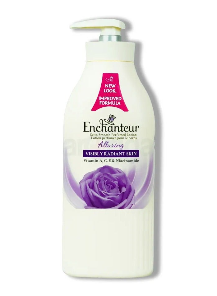 Enchanteur Satin Smooth Perfumed Lotion Alluring 500ml