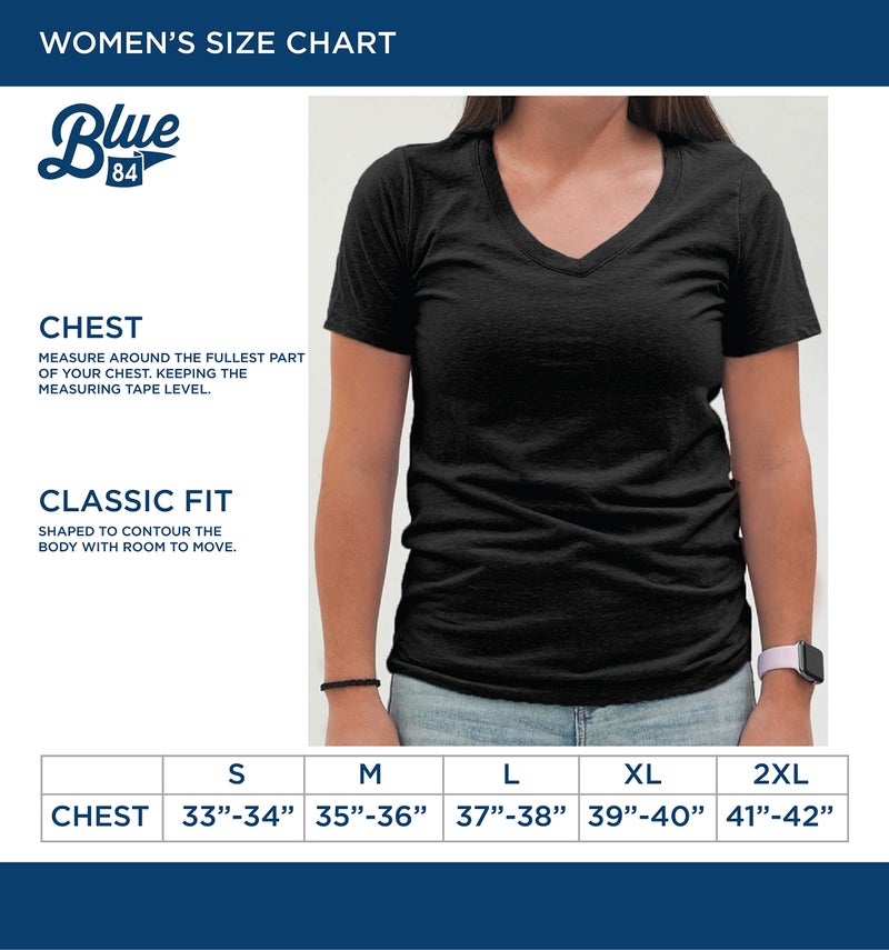 Blue 84 Women's Indiana Hoosiers Premium V-neck Tri Blend T Shirt, Indiana Hoosiers Cardinal, Large - Image 4