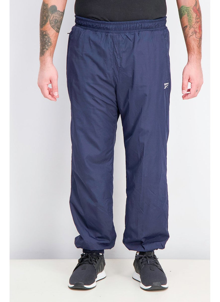 Reebok Men Regular Fit Reversible Track Pants, Co Navy  - Image 1