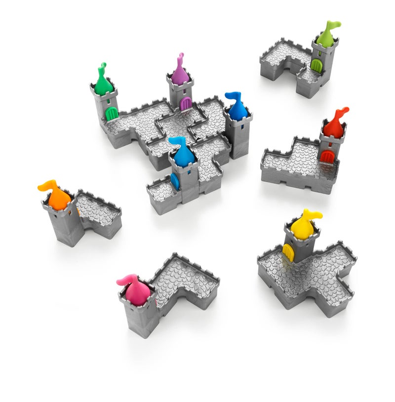 SmartGames Tower Stacks Castle Building Game with 80 Challenges for Ages 8-Adult - Image 4
