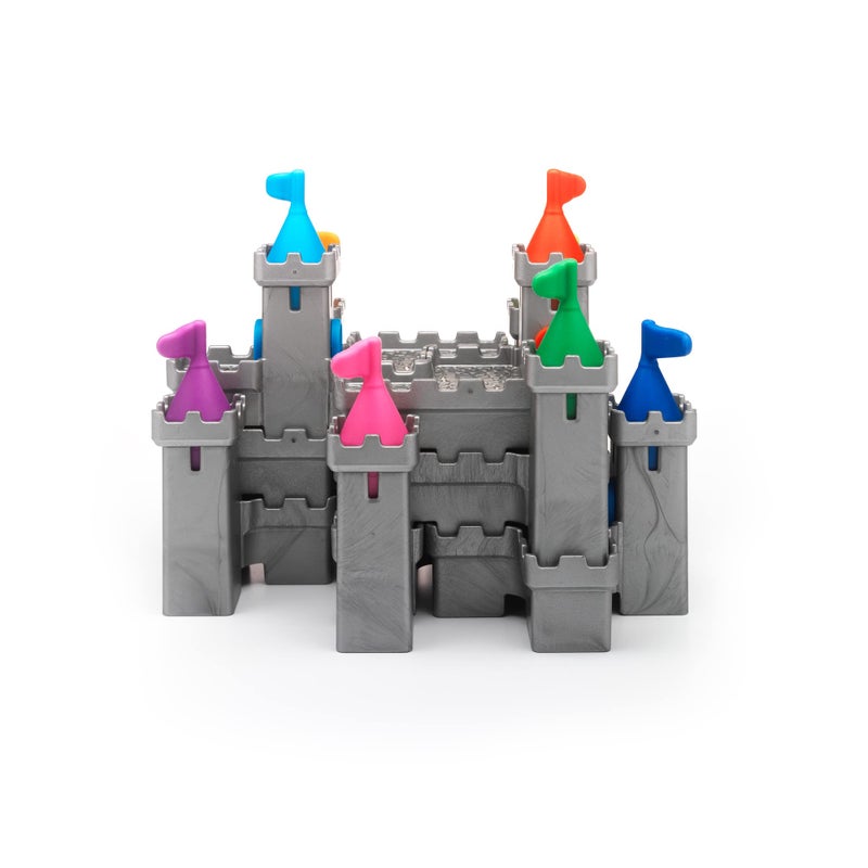 SmartGames Tower Stacks Castle Building Game with 80 Challenges for Ages 8-Adult - Image 5