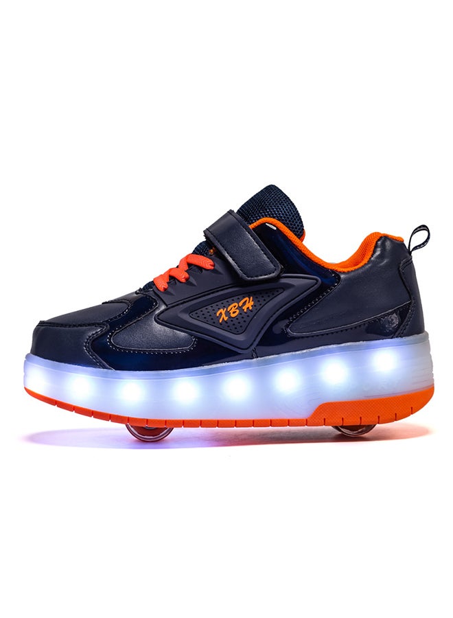 Generic Roller Shoes Girls Boys Wheel Shoes Kids Roller Skates Shoes LED Light Up Wheel Shoes for Kids for Children  - Image 2