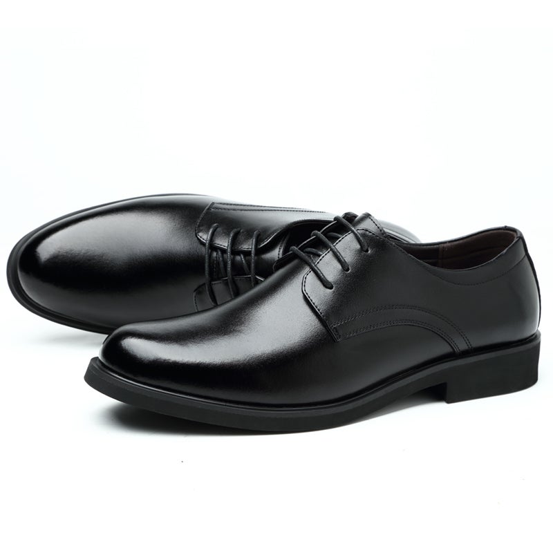 Poitulas Dress Shoes Men's Low Top Black - Image 5