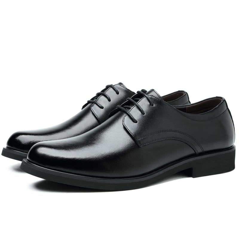 Poitulas Dress Shoes Men's Low Top Black - Image 4