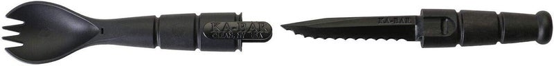 KA-BAR FIELD KIT SPORK/KNIFE - 3 Pac with 1 OD Green - 1 Black - and 1 Dark Brown - Image 2