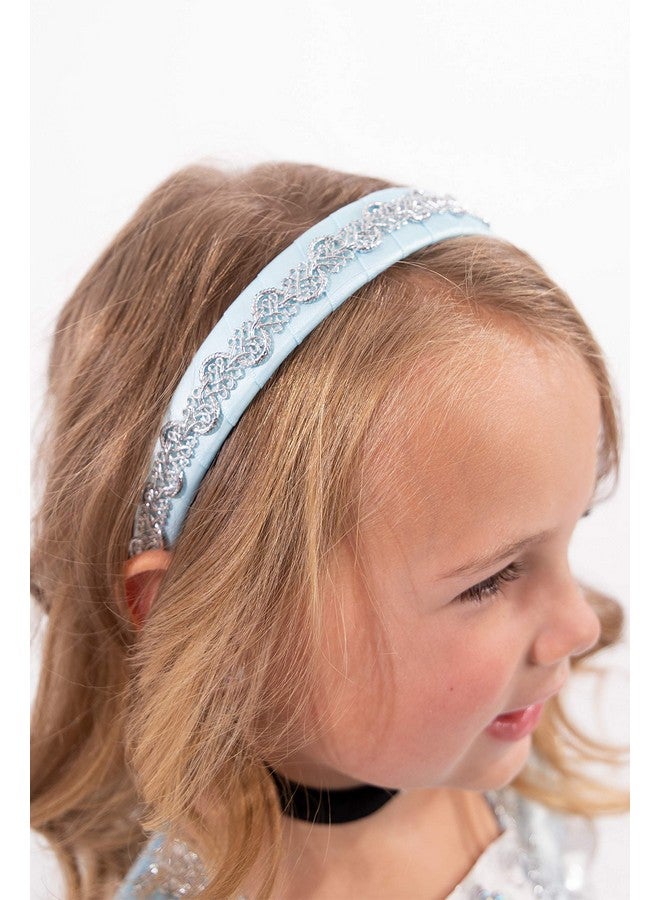 Little Adventures Cinderella Headband and Choker Necklace Accessory Set Blue - Image 3