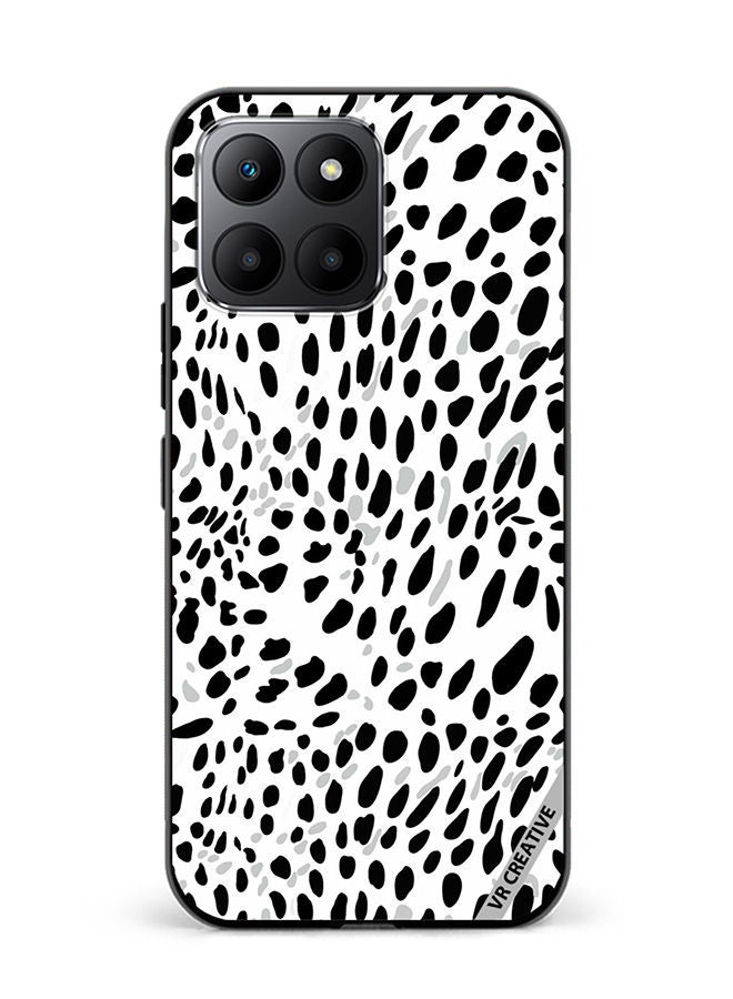 VR CREATIVE Protective Case Cover For Honor 70 Lite Black Gray On A White Design Multicolour - Image 1