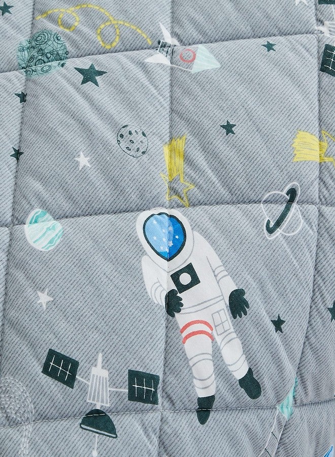 Brandream 4-Piece Toddler Bedding Sets for Boys Space Rocket Galaxy Bed Sheet Set Girls Includes Comforter, Top Flat Sheet, Fitted Sheets and Pillowcases, Cotton - Image 4