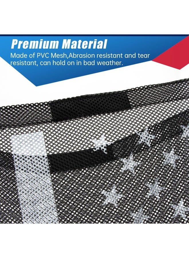 OIEKUN UTV ATV Mesh Trash Bag,26''(H) x22''(W) Universal UTV Trash Storage Sack Compatible With Polaris RZR,Can-Am,CFmoto,Teryx,Kawasaki,Golf Cart,Arctic Cat (American Flag) - Image 5