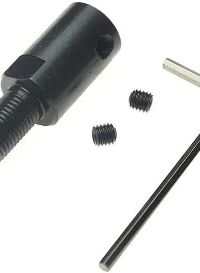 CHANCS قضيب توصيل مل threaded 3/8-24UNF بقطر داخلي 10 مم لملحقات شاكوش الحفر المصغر - Image 1