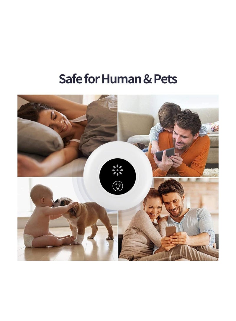 SOLARAE Pest Repeller Ultrasonic Pest Repeller 6 Pack Electronic Repellent Repellent Ultrasonic Plug in Mouse Rodent Repellent Indoor Pest Control Plug in Home Kitchen - Image 2