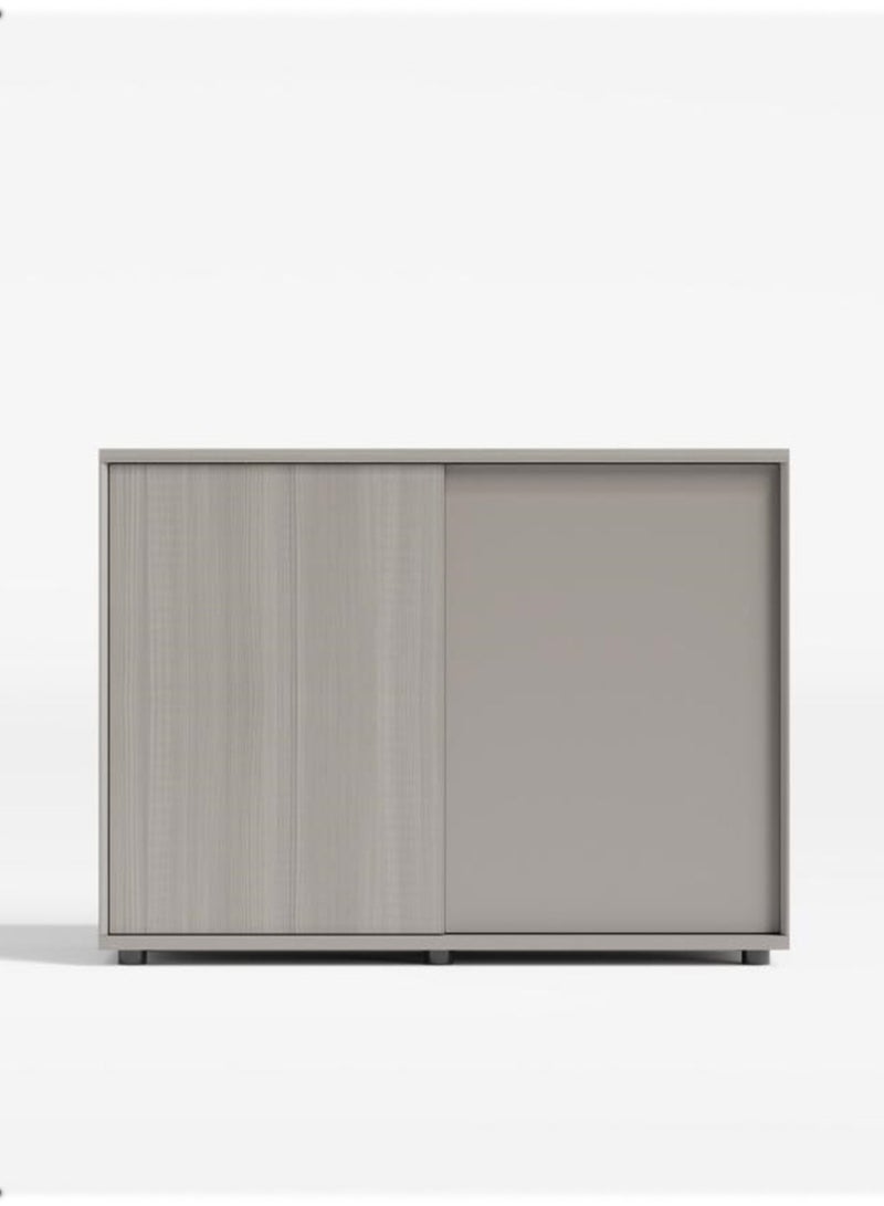 Huimei YD-120 Low Cabinet, White Oak Color