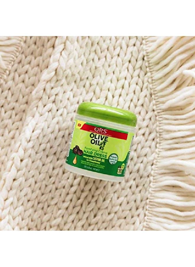 ORS Olive Oil Fortifying Creme Hair Dress 6 Ounce (Pack Of 2)  - Image 3