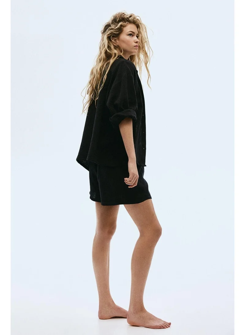 H&M Pyjama shirt and shorts