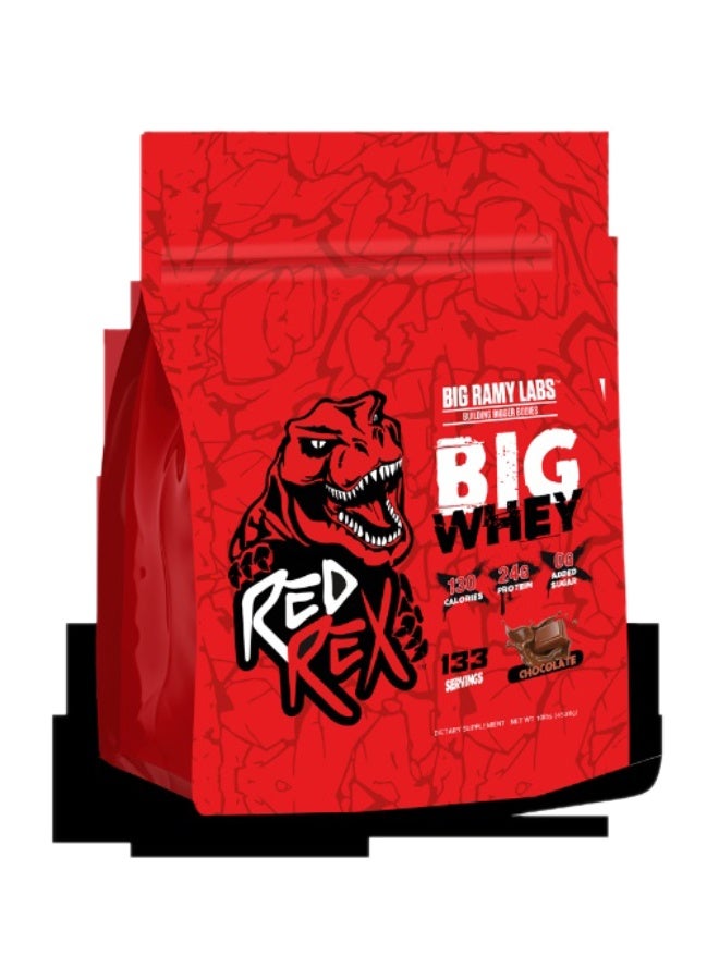 RED REX Big Whey Chocolate 10Lb - Image 2