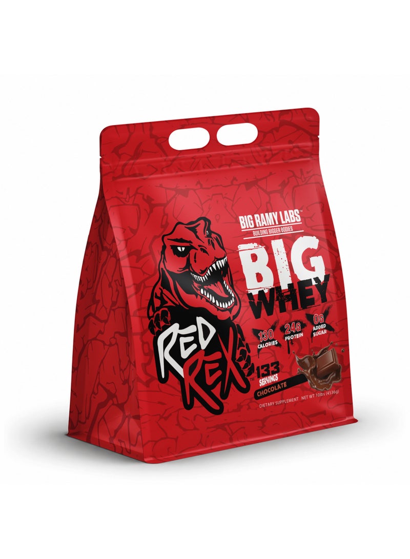 RED REX بروتين واي شوكولاتة 10Lb - Image 1