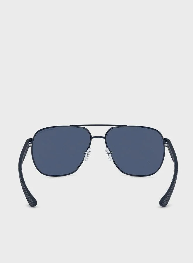 ارماني اكسشينج نظارات شمسية كبيرة الحجم