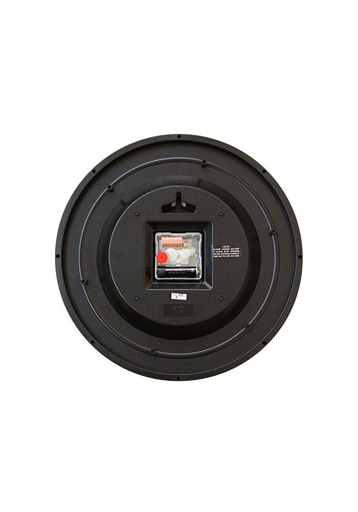 Ajanta 2937-White Silent Sweep Wall Clock | 30.3 cm Plastic Frame | Noiseless Analog | Modern Home & Office Décor | AA Battery Included - Image 4