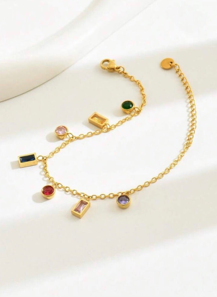 جوليري بالاس اسوارة نسائية من الاستانلس ستيل مطلي باللون الذهبي عيار ١٨ - Image 5