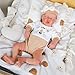 KUICEO Silicone Reborn Baby Dolls18 Inch Realistic Newborn Anatomically Correct Girl with Realistic Blood Vessels and SkinSilicone Full Body Lifelike Babyfor Kids 3  Collectors - Image 2