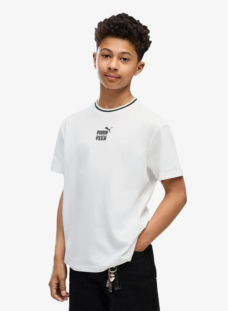 Puma Youth Mid90S Relaxed Back Graphic T-Shirt