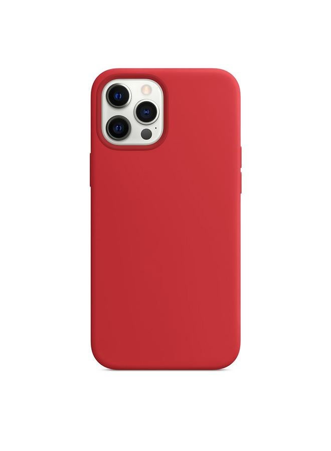 Zaboon Case For iPhone 12 Pro Max Magnetic Liquid Silicone Full Coverage Shockproof Magsafe Case with Magsafe Charging Magnet - Image 2