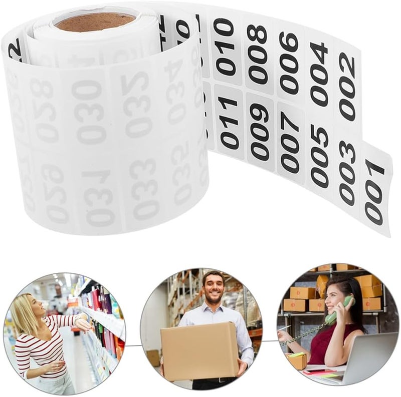 GARVALON 2 Rolls Consecutive Numbered Inventory Labels Stickers for Warehouse Logistics Product Tracking - Image 4