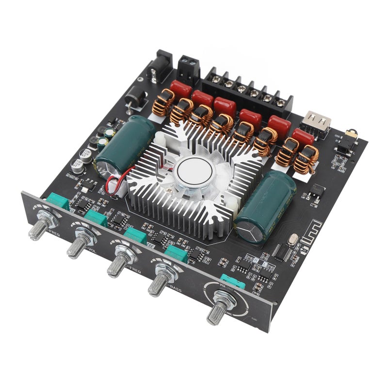 TPA3255 2 Channel 350W Power Amplifier Board with APP Control Treble Bass Adjustment - Image 2